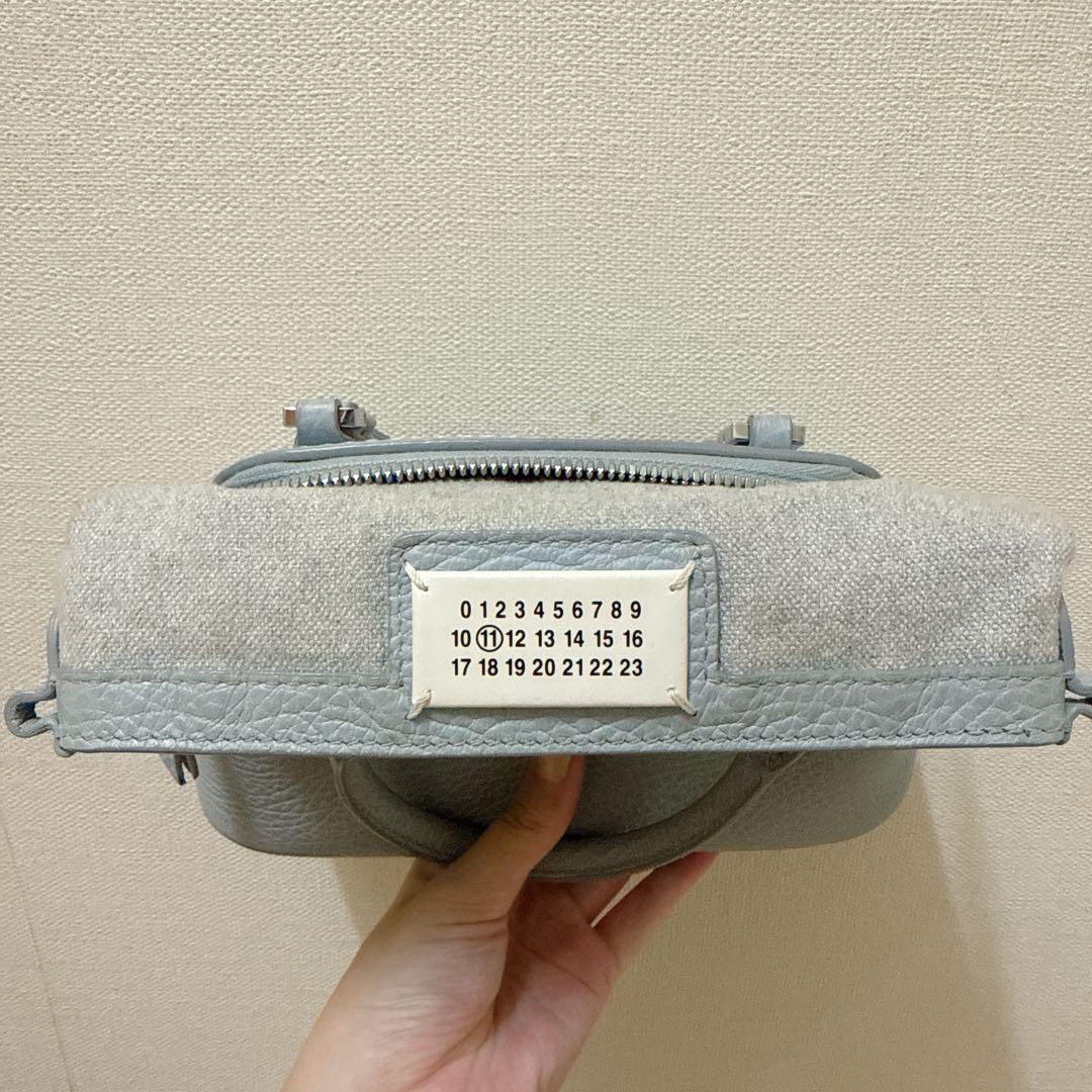 送料込】メゾンマルジェラ 5ACマイクロ 限定カラーbreeze/水色 - メルカリ