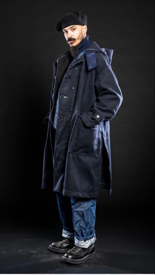 新品半額以下 エンジニアードガーメンツ ファイヤーマン ダッフルコート navy ENGINEERED GARMENTS,Fireman Duffle Coat． | andPheb Staff Blog
