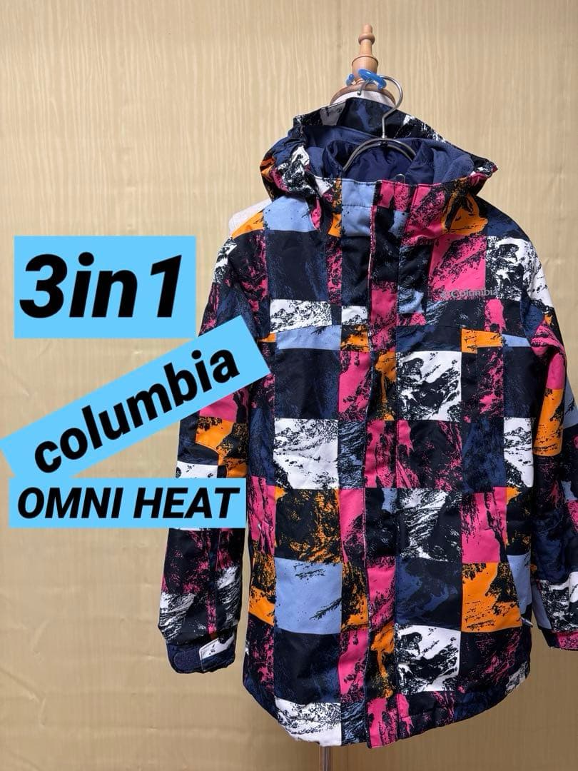 コロンビア　140cm スキーウェア　子供　キッズ M columbia Columbia（コロンビア） スキーウェア キッズ アウトレット 上下セット