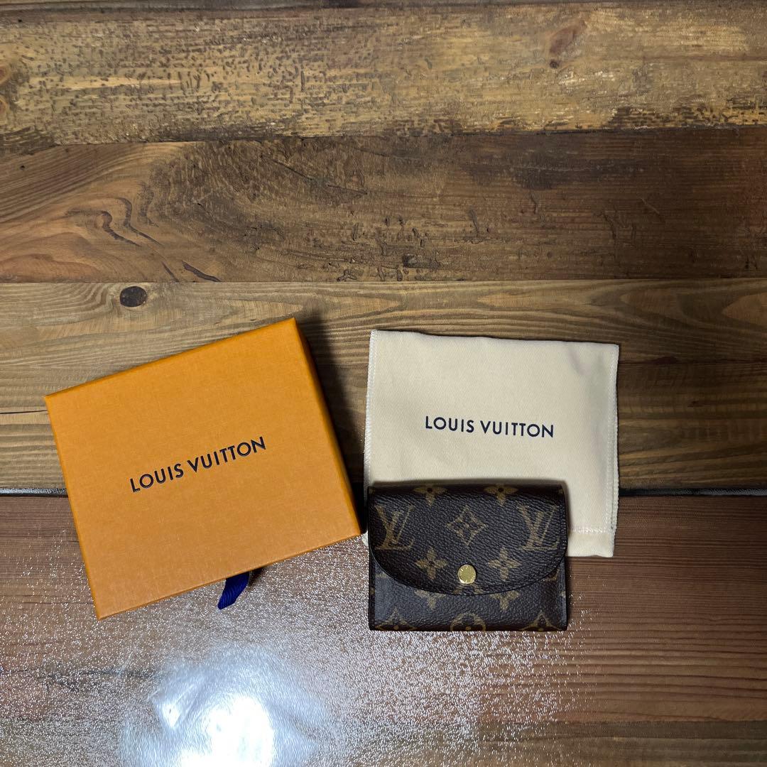 ★【美品】ルイヴィトン ポルトモネロザリ ケース LOUIS VUITTON（ルイ・ヴィトン） コインケース ポルトモネ ロザリ