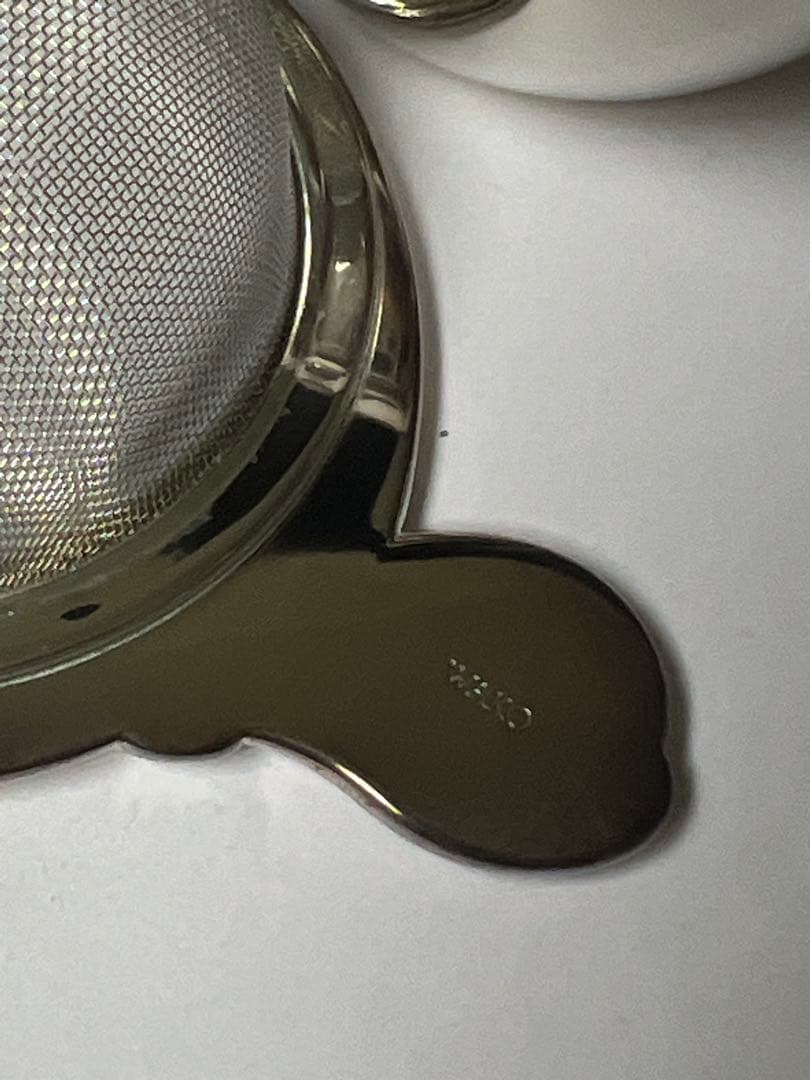 銀座和光 WAKO シルバー ティーストレーナー 茶こし 未使用品 - メルカリ