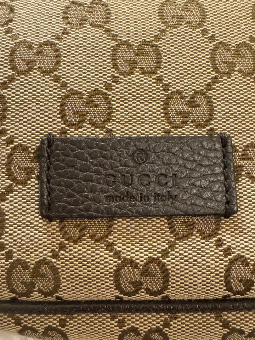 値引しました】⭐︎美品⭐︎GUCCI ボディバッグ キャンバス 630915