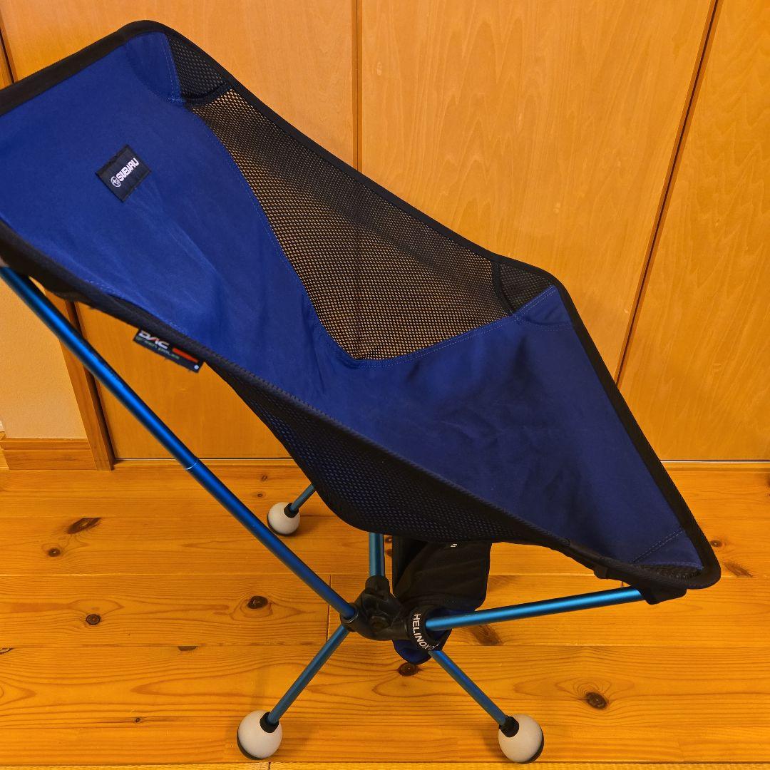 廃盤品】Helinox ヘリノックスチェア スバルコラボ エリート
