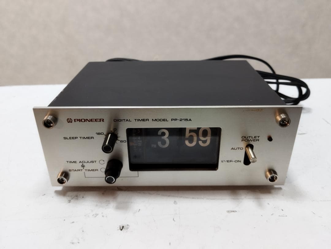 Y♢455 パイオニア パタパタ時計 デジタルタイマー PP-215A 2026年最新】pioneer pp-215aの人気アイテム - メルカリ