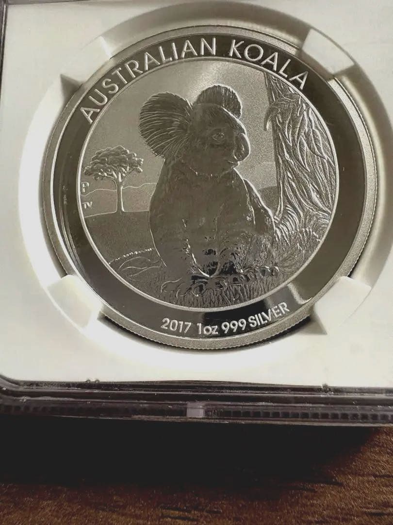 今だけ【保証】NGCコアラ銀貨2017 2017 AUSTRALIA KOALANGCコアラ銀貨1