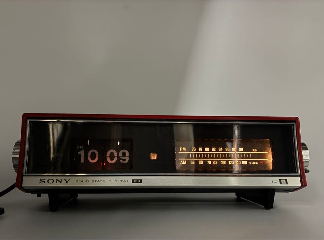 パタパタ時計 ラジオ付き SONY 世界初 8FC-61 昭和 動作品 - メルカリ