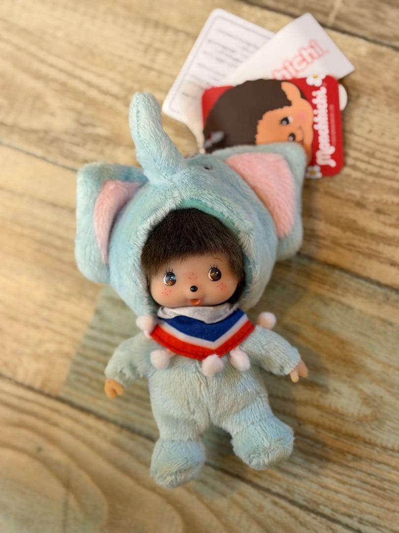 新品！タイ限定！ゾウ ベビチッチ ブルー モンチッチ - メルカリ