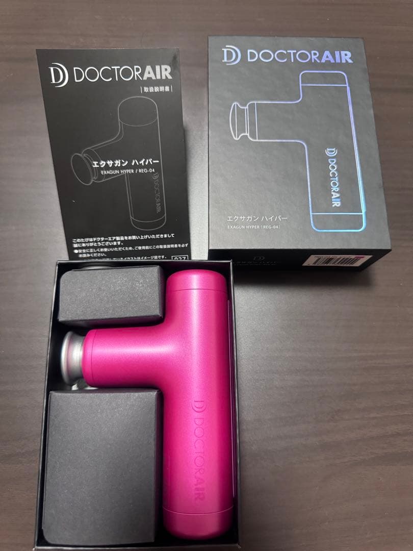 ドクターエア REG-04 PK PINK&ハイパープレミアムアタッチメント3種