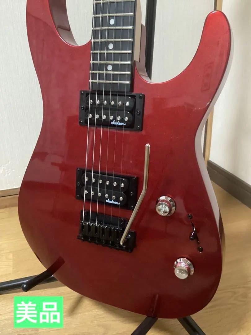 Jackson ジャクソン エレキギター ハムバッカー レッド 美品 1_000000060361.jpg?1676957197