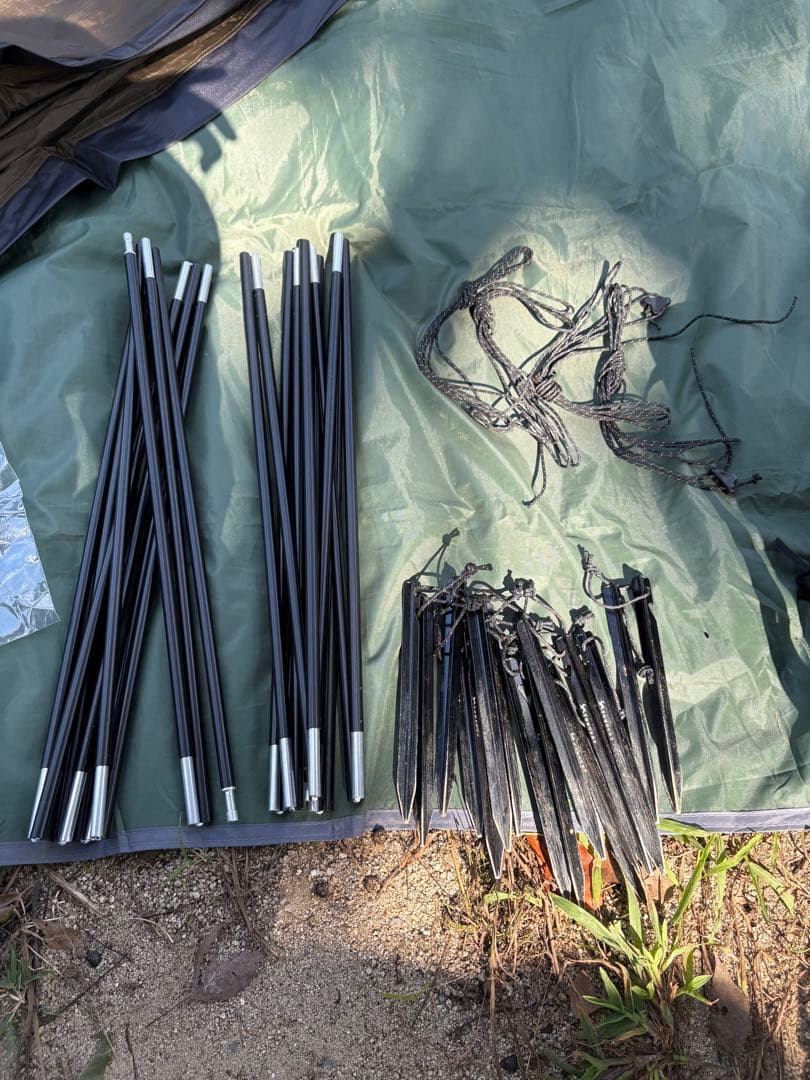 TOMOUNT NY TENT 2人軽量 テント ナイロン 2.4kg ブラウン