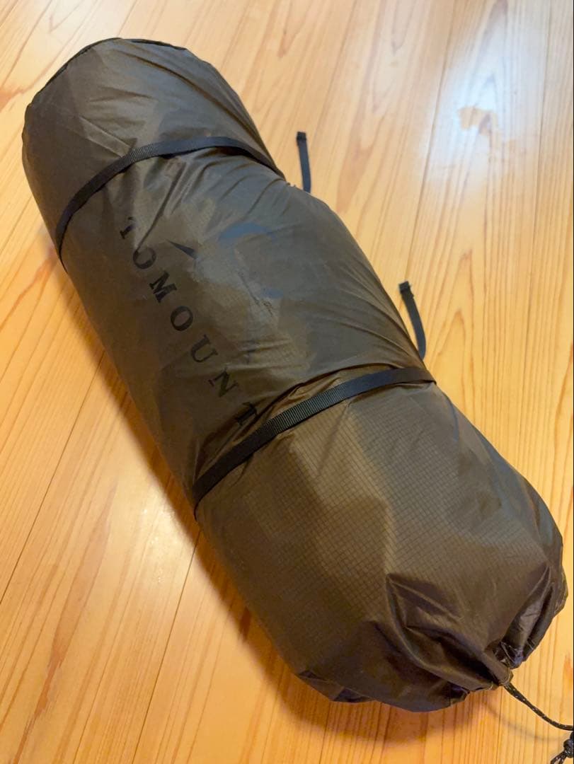 TOMOUNT NY TENT 2人軽量 テント ナイロン 2.4kg ブラウン