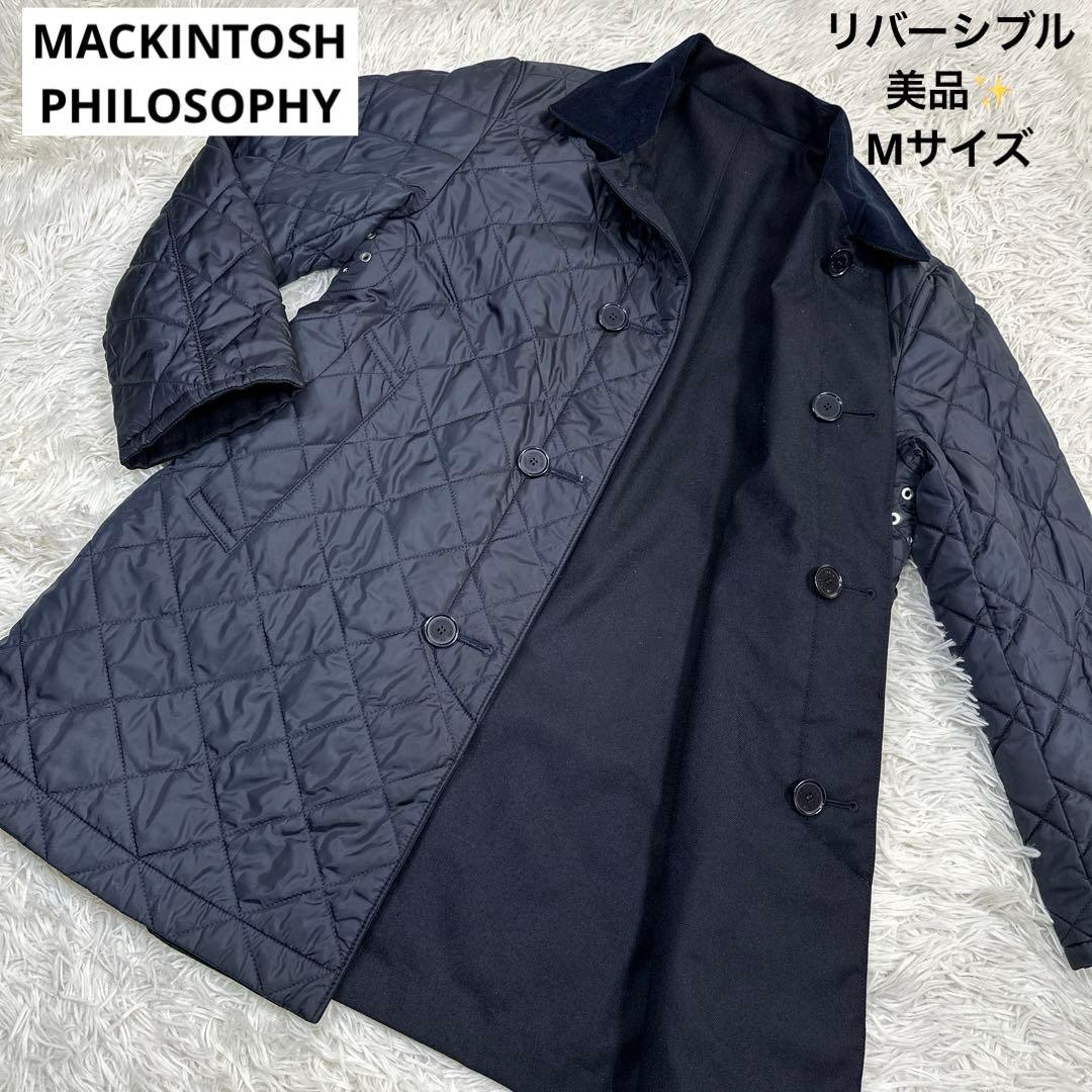 MACKINTOSH PHILOSOPHYリバーシブルステンカラーコート M 紺 MACKINTOSH PHILOSOPHY（マッキントッシュフィロソフィー） ステン