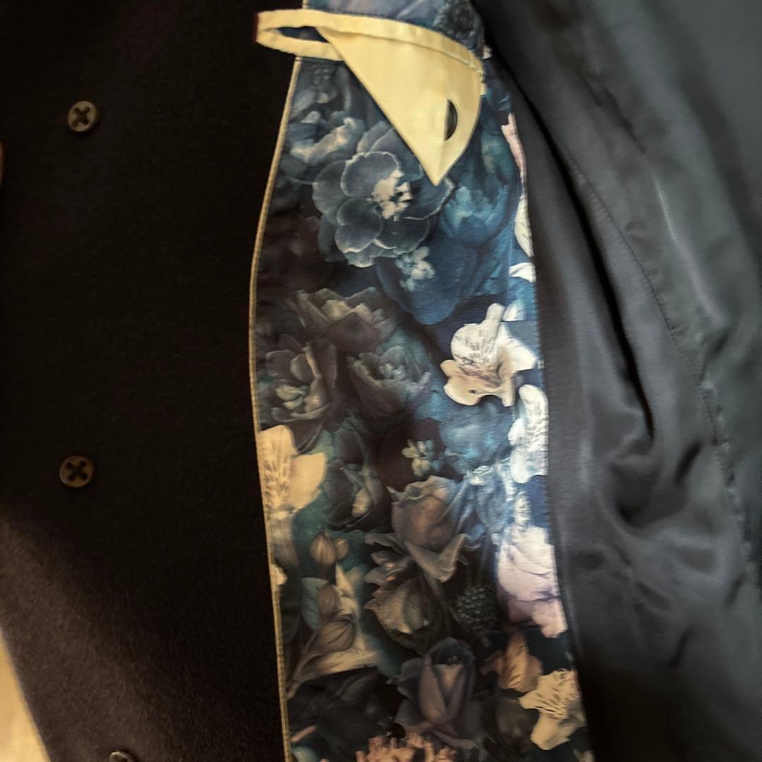 リ*ウ様 Paul Smith Collection ネイビー カシミヤ コート