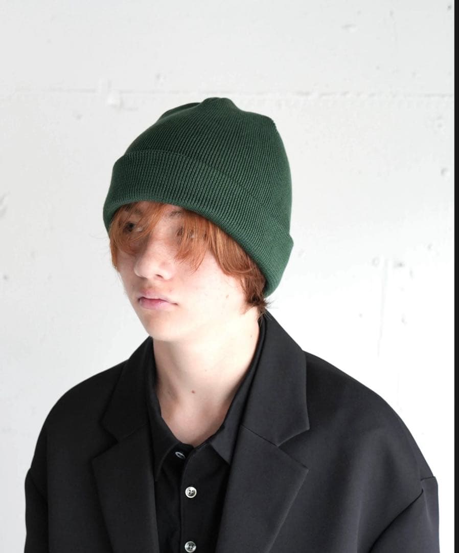 CTHY SEA ISLAND COTTON KNIT CAP GREEN