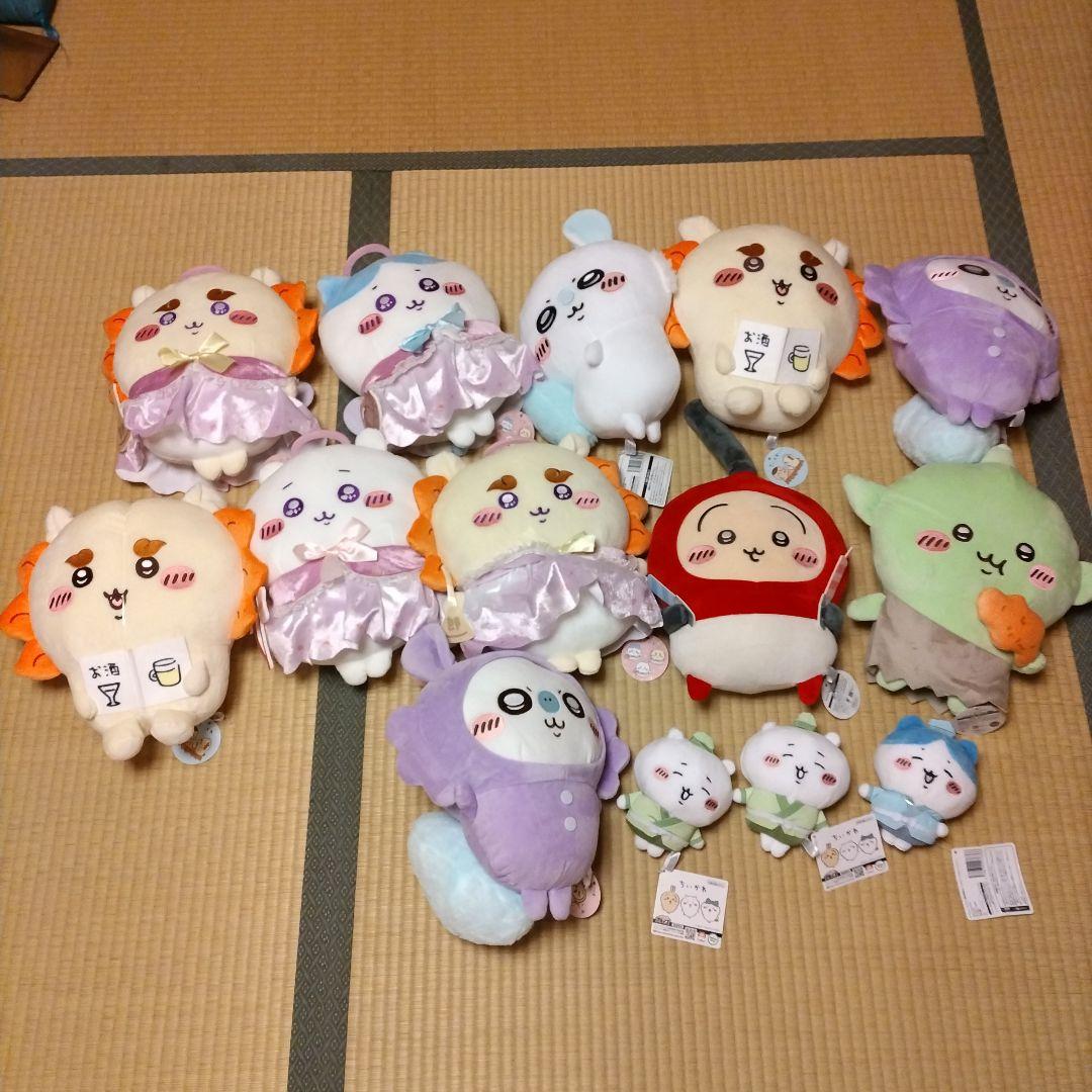 ちいかわ！タグ付き新品。ぬいぐるみセット 15体以上 ちいかわ ぬいぐるみ15体セット