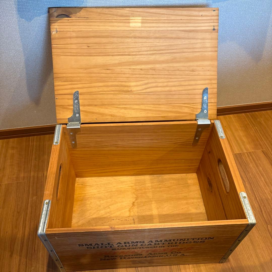usa vintage woodbox ウィンチェスター ウッドボックス - アンティーク