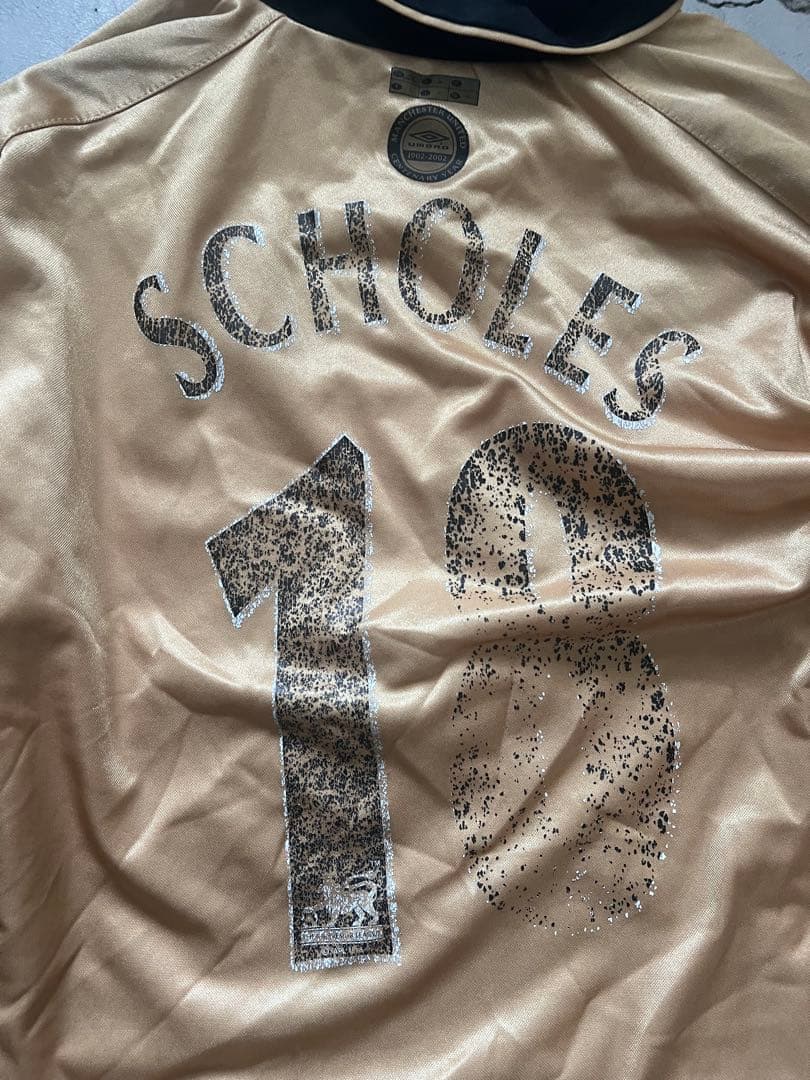 正規品 01/02 マンチェスターユナイテッド away/3rd スコールズ - メルカリ