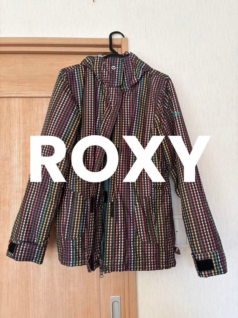 ROXY フード付きジャケット マルチカラー - メルカリ