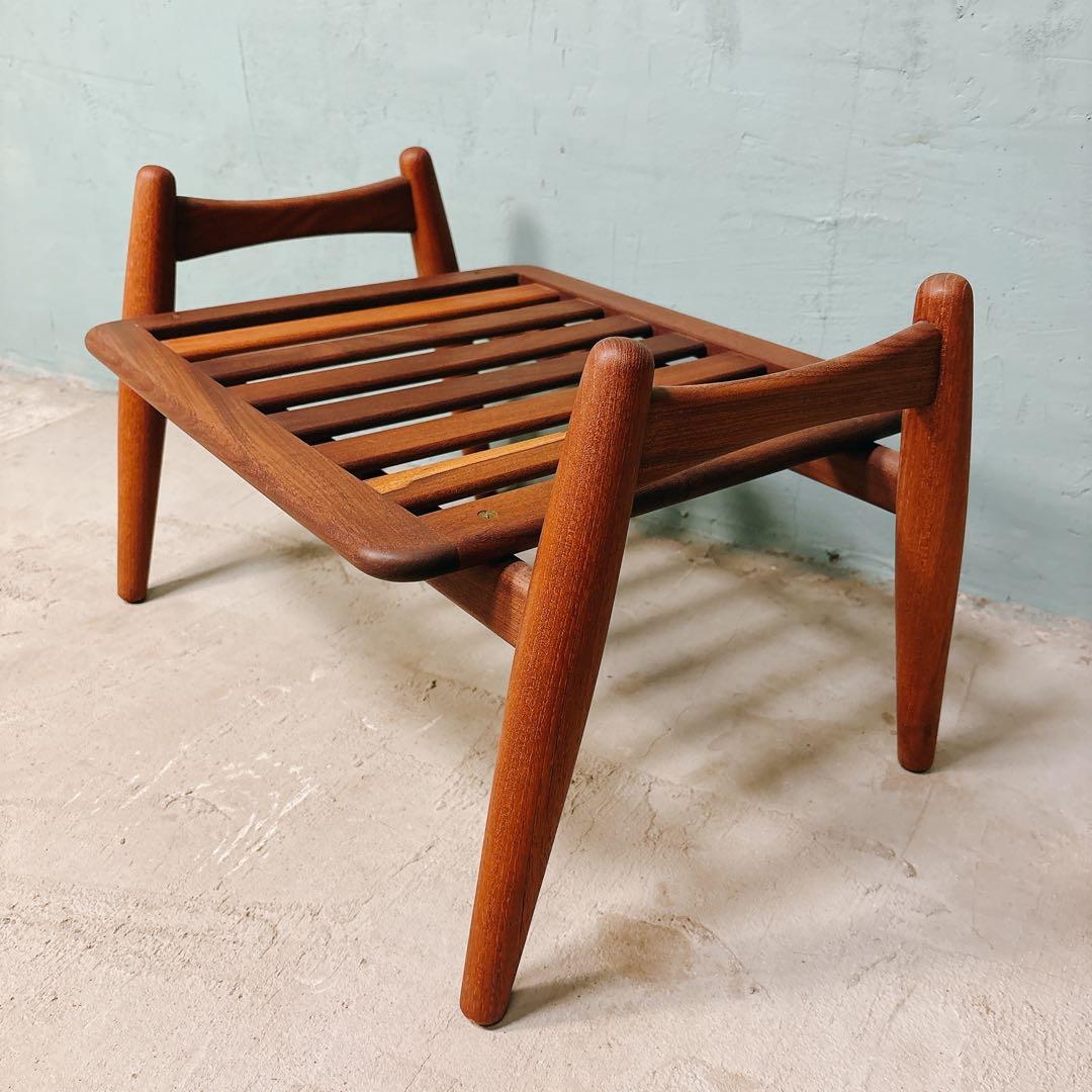 ウェグナー GE240 オットマン チーク材 北欧家具 北欧ビンテージ