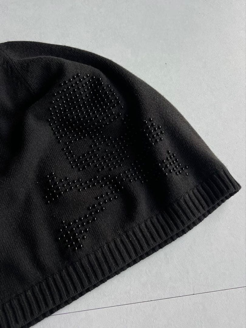 帽子 \"mastermind\" Skull Rhinestone Knit Cap