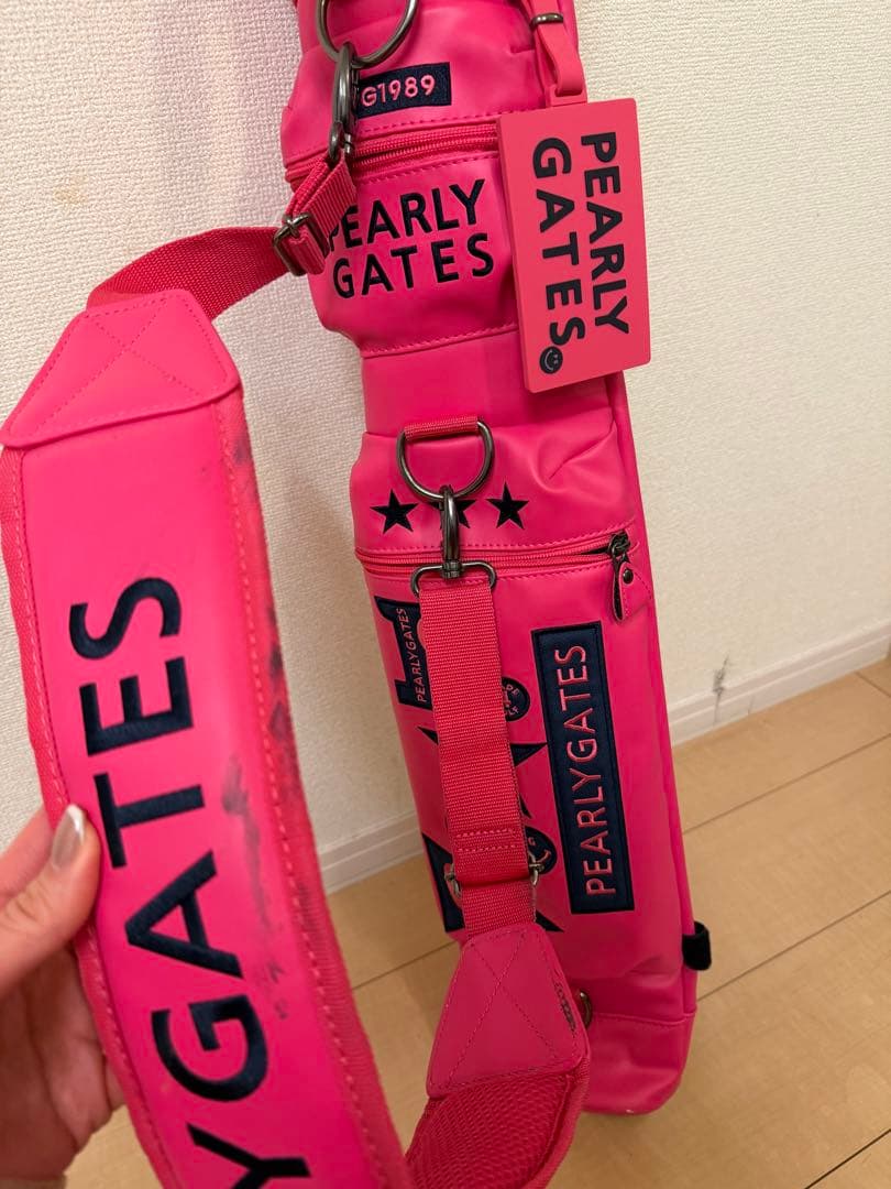 PEARLY GATES ピンク ゴルフバッグ - ゴルフバッグ・キャディバッグ通販