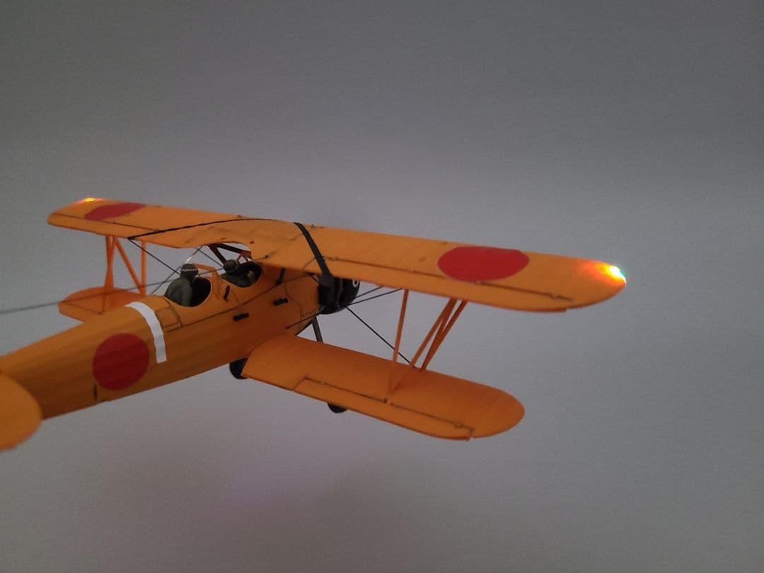 九五式一型乙中間練習機(赤とんぼ) リアルモーターライズ ニチモ1/48