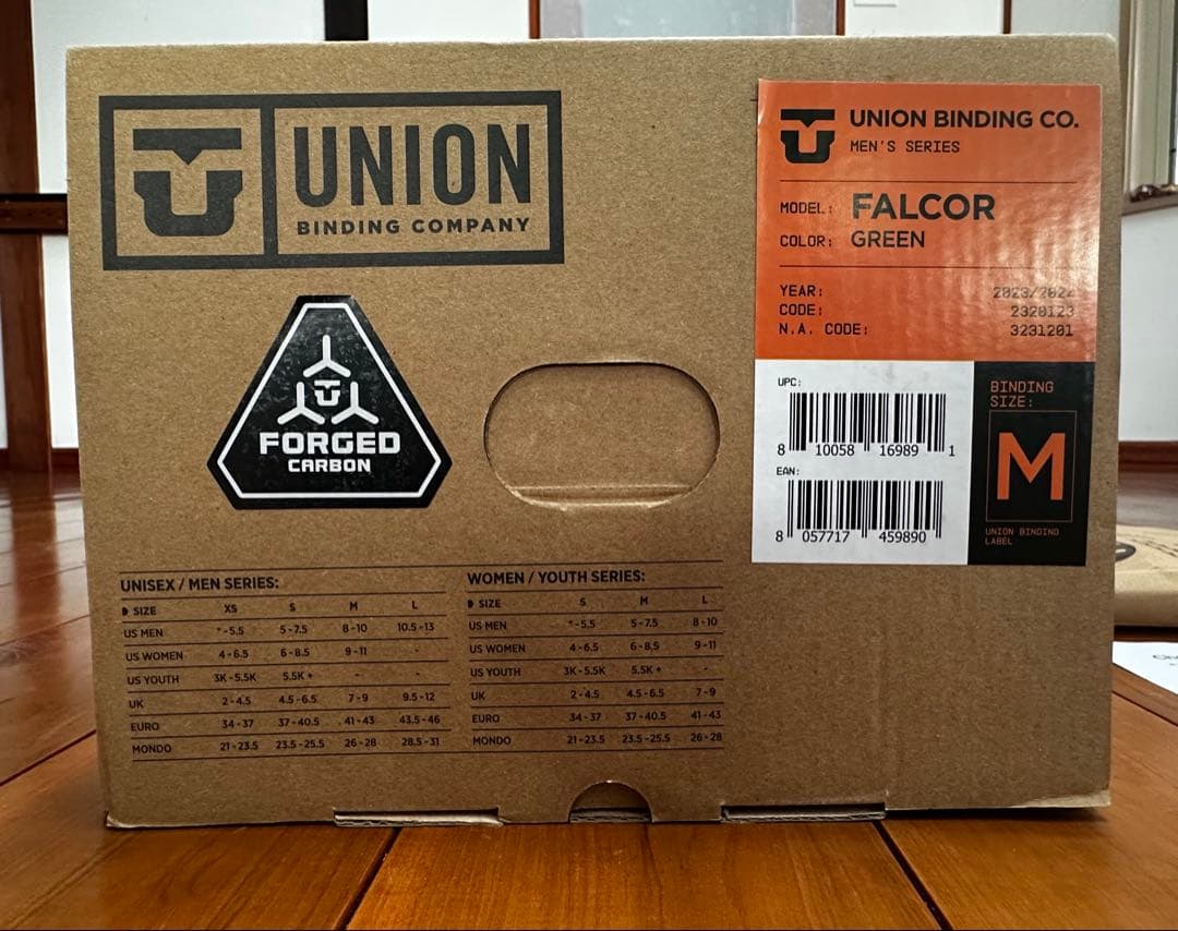 【新品未使用】24 unionin binding \"FALCOR\"