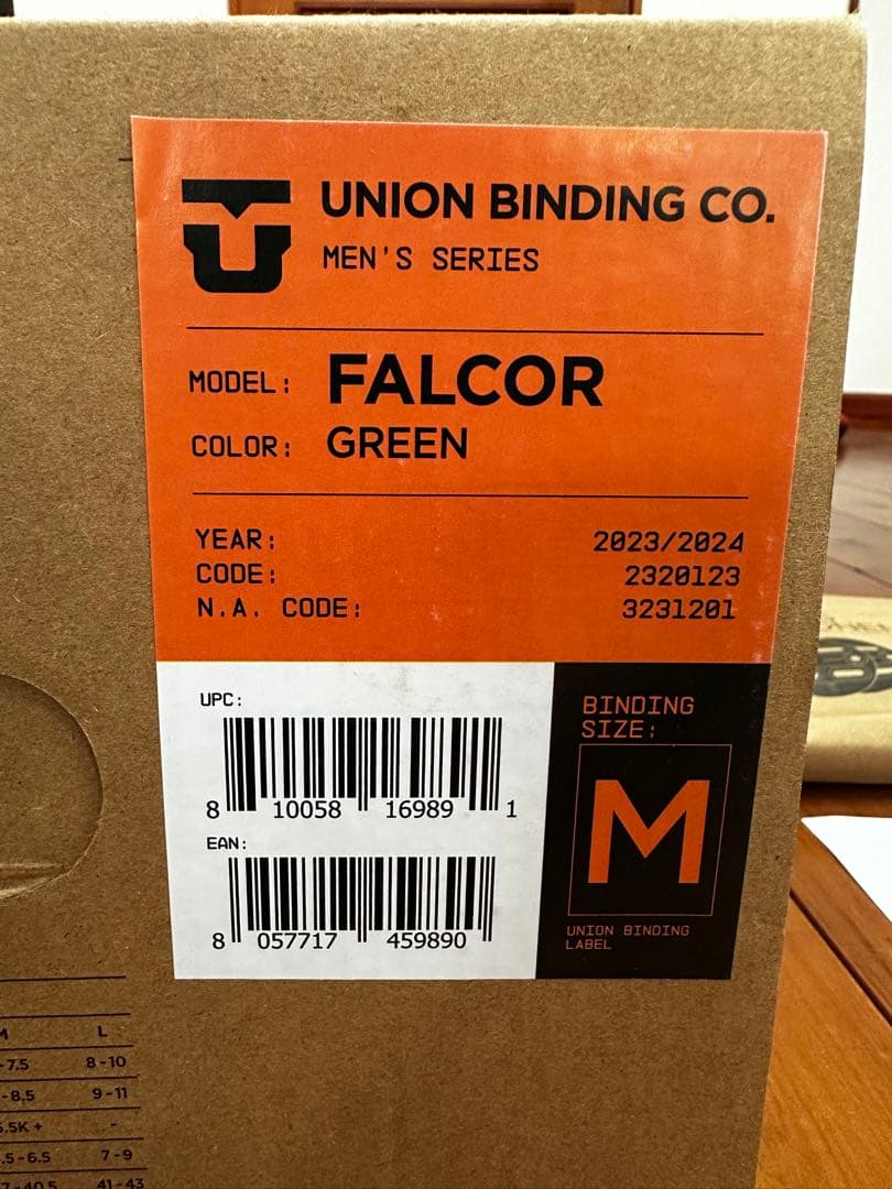 【新品未使用】24 unionin binding \"FALCOR\"