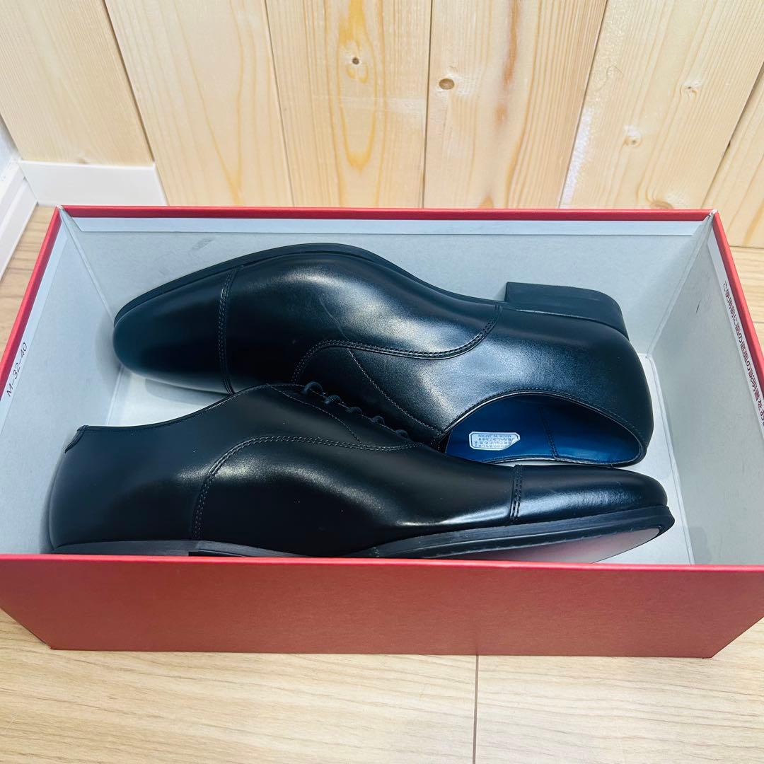 【新品】REGAL 21VR 内羽根 ストレートチップ 黒 23.5cm 日本製