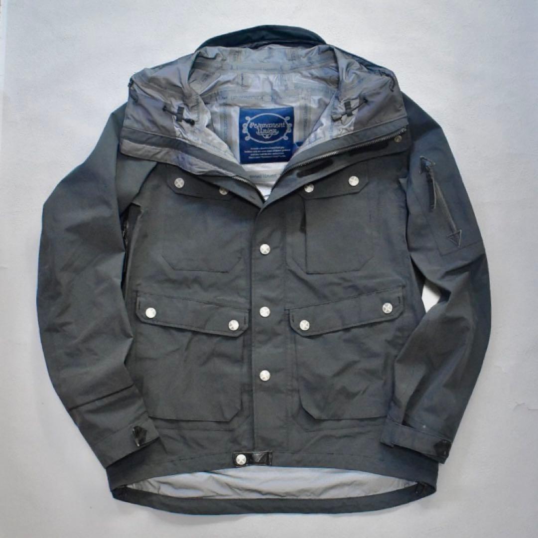 【フォロー割適用】Permanent Unionマウンテンパーカー黒 S 全天候 フォロー割適用】Permanent Unionマウンテンパーカー黒 S 全天候の通販