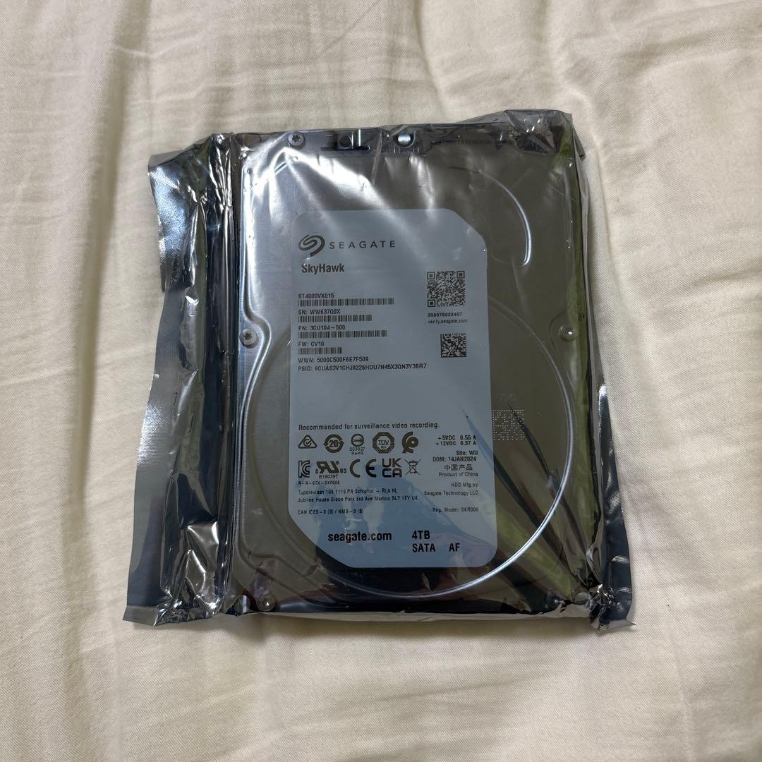 ゆうちゃん専用】Seagate 4TB 内蔵型HDD ST4000VX015 - メルカリ