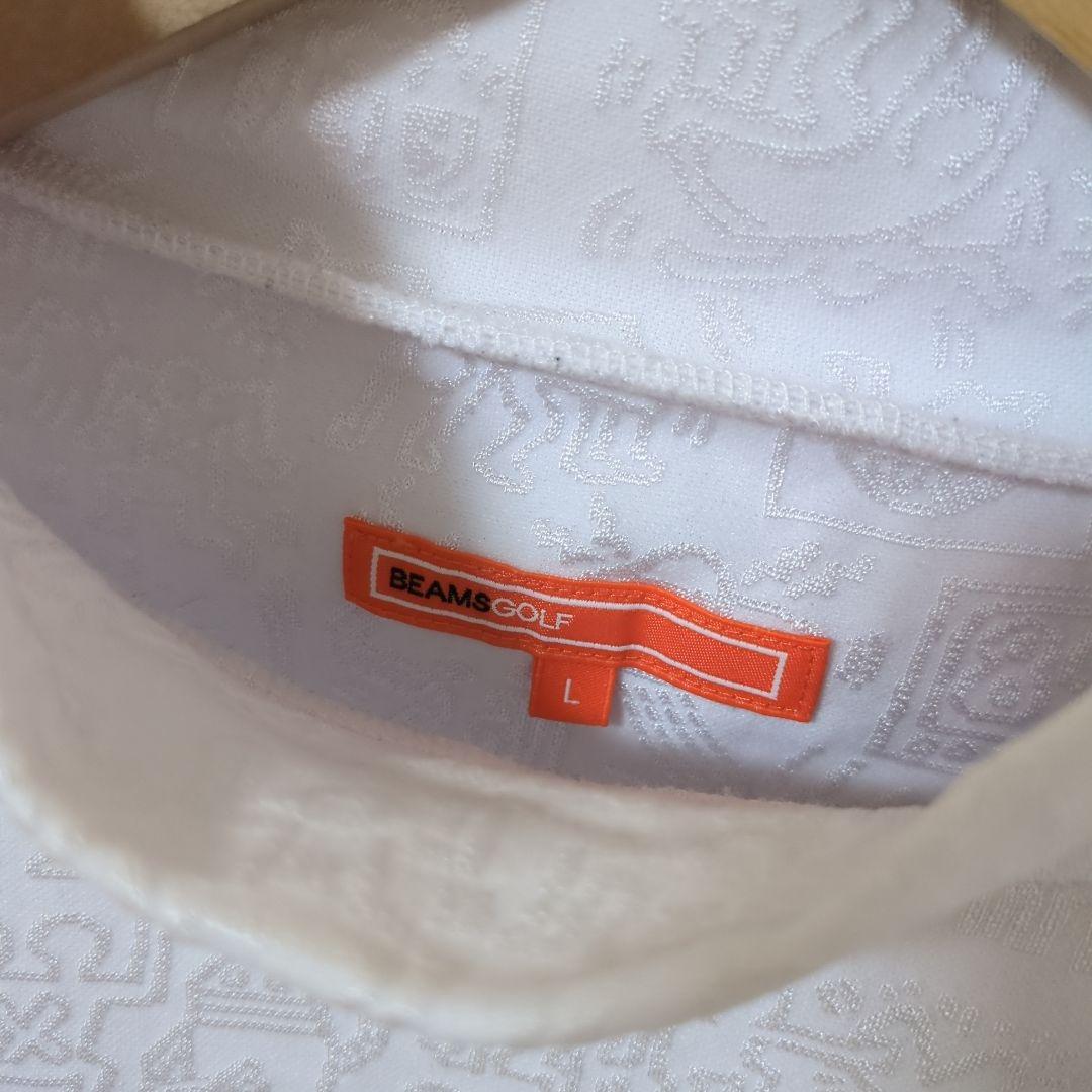 ☆新品☆BEAMS GOLF×Keith Haring 総柄 モックネック L