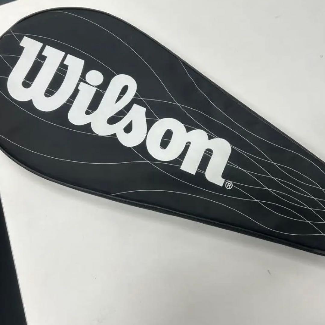 Wilson テニスラケット オレンジ/ブラック ファッション 通販