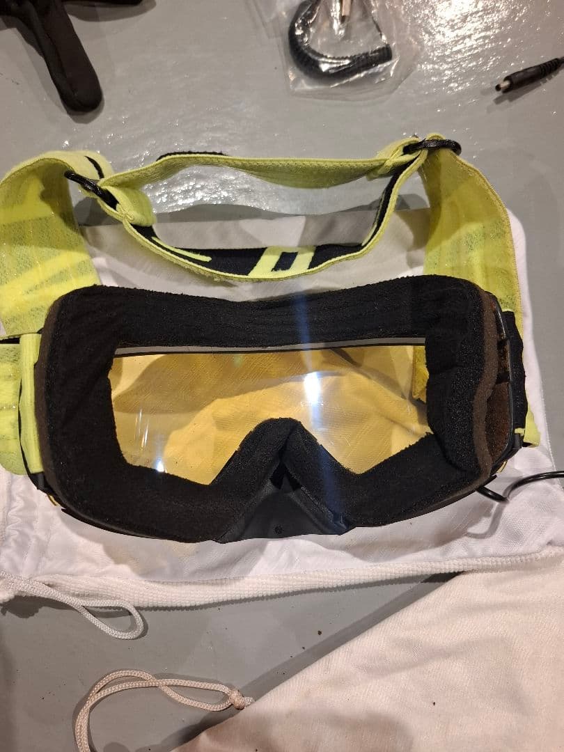 toshi☆様専用509 ヒートレンズゴーグル 電熱ゴーグルイエロー レンズ