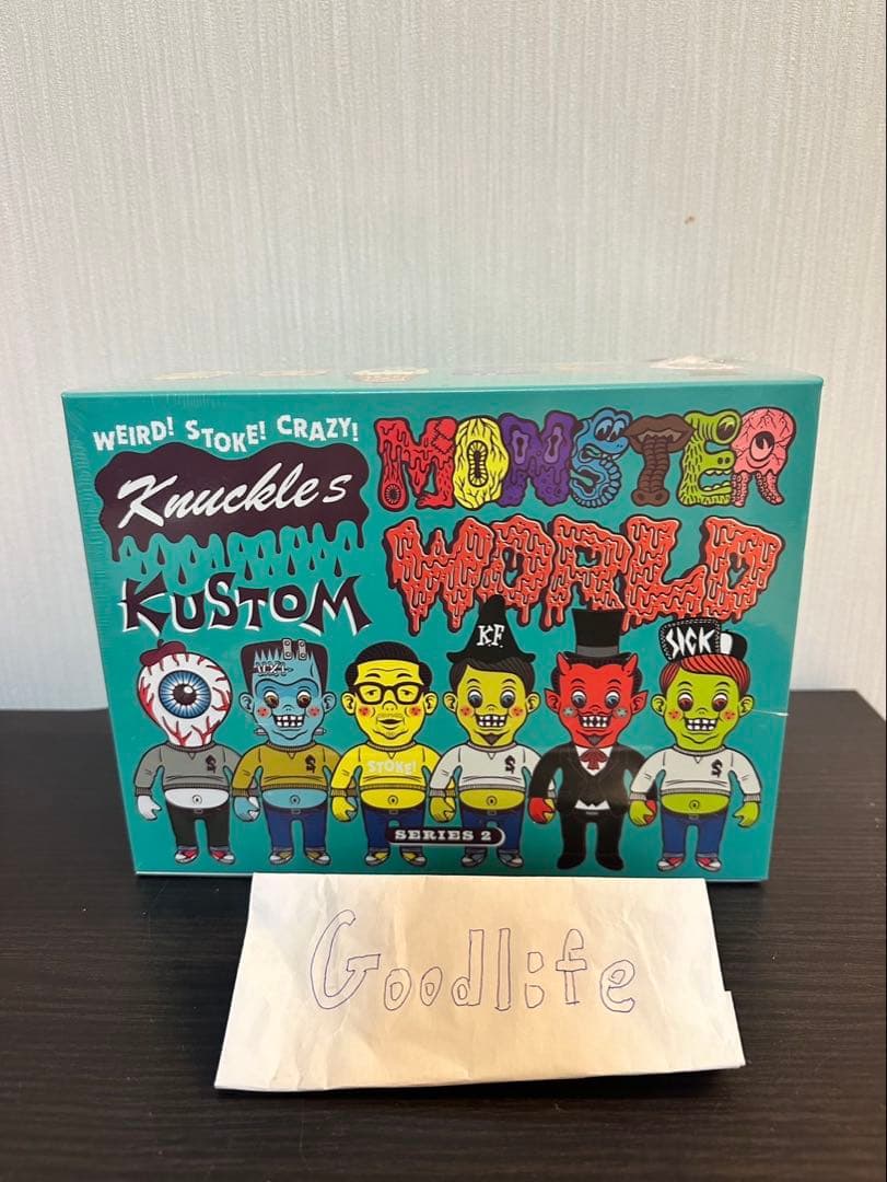 新品未開封Headlockstudio Monster World Box第二弾 Knuckle's Kustom Monster World — Series 2 Blind Box | Rotofugi