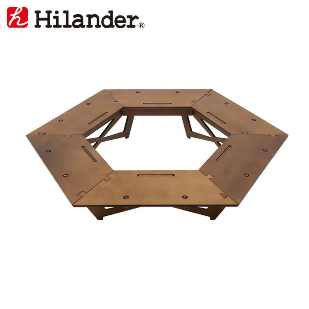 HilanderプライウッドヘキサゴンテーブルBIG Amazon | Hilander(ハイランダー) プライウッドヘキサゴンテーブル