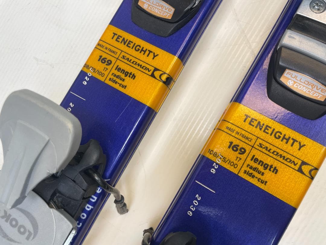 ◇ スキー Salomon 1080 TENEIGHTY 169 cm 青テン - メルカリ