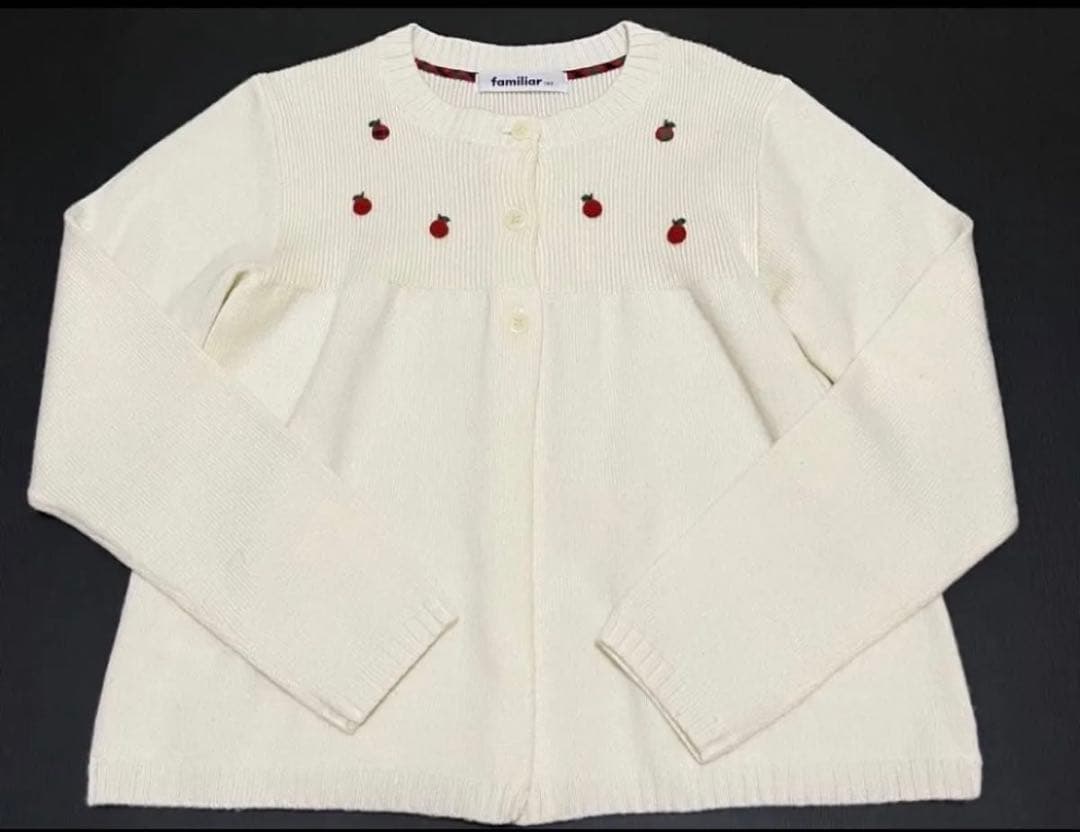 ファミリア130 美品 現行品 美品 現行品 familiar ファミリア 130 白襟