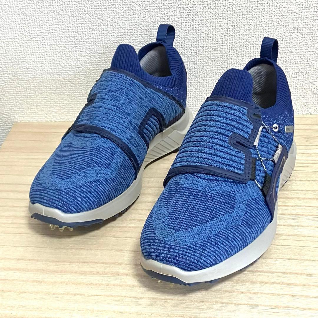 未使用品 FootJoyボア 防水ゴルフシューズ ネイビー 26cm FootJoy（フットジョイ） ×MICHELIN/56206J TREADS BOA スパイクレス