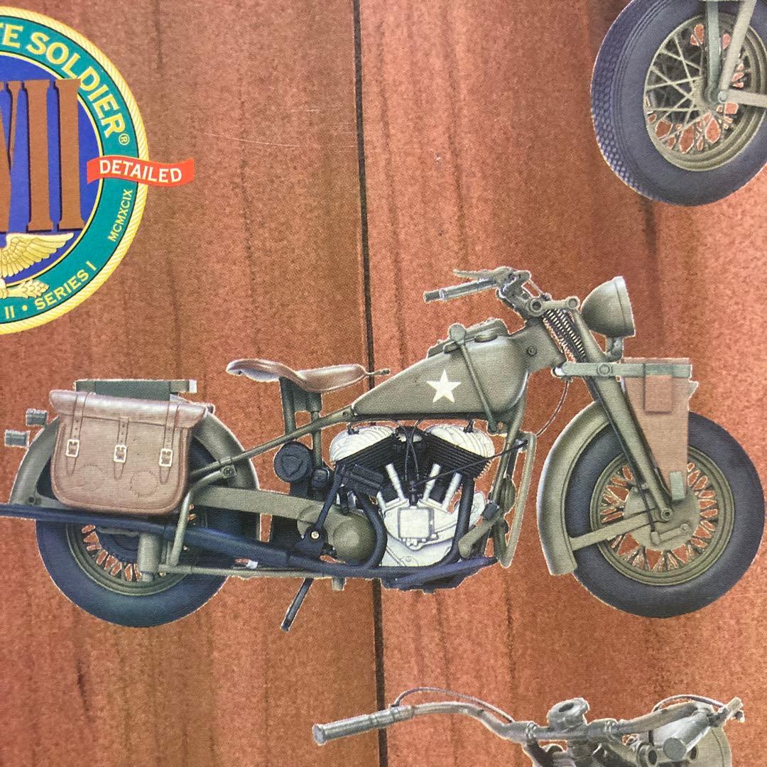 21stセンチュリートイズ製アメリカ陸軍オートバイ伝令兵&インディアン