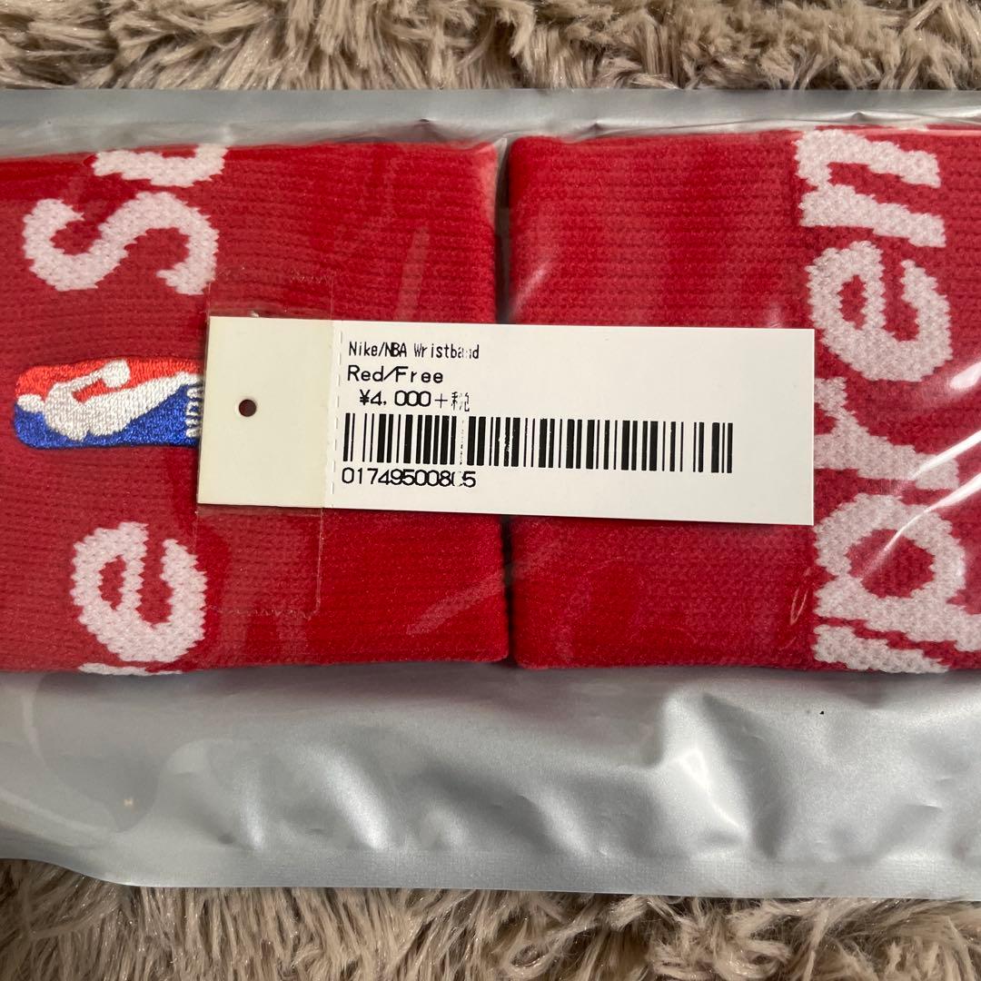 Supreme ELITE WRISTBANDS レッド フリー NIKE