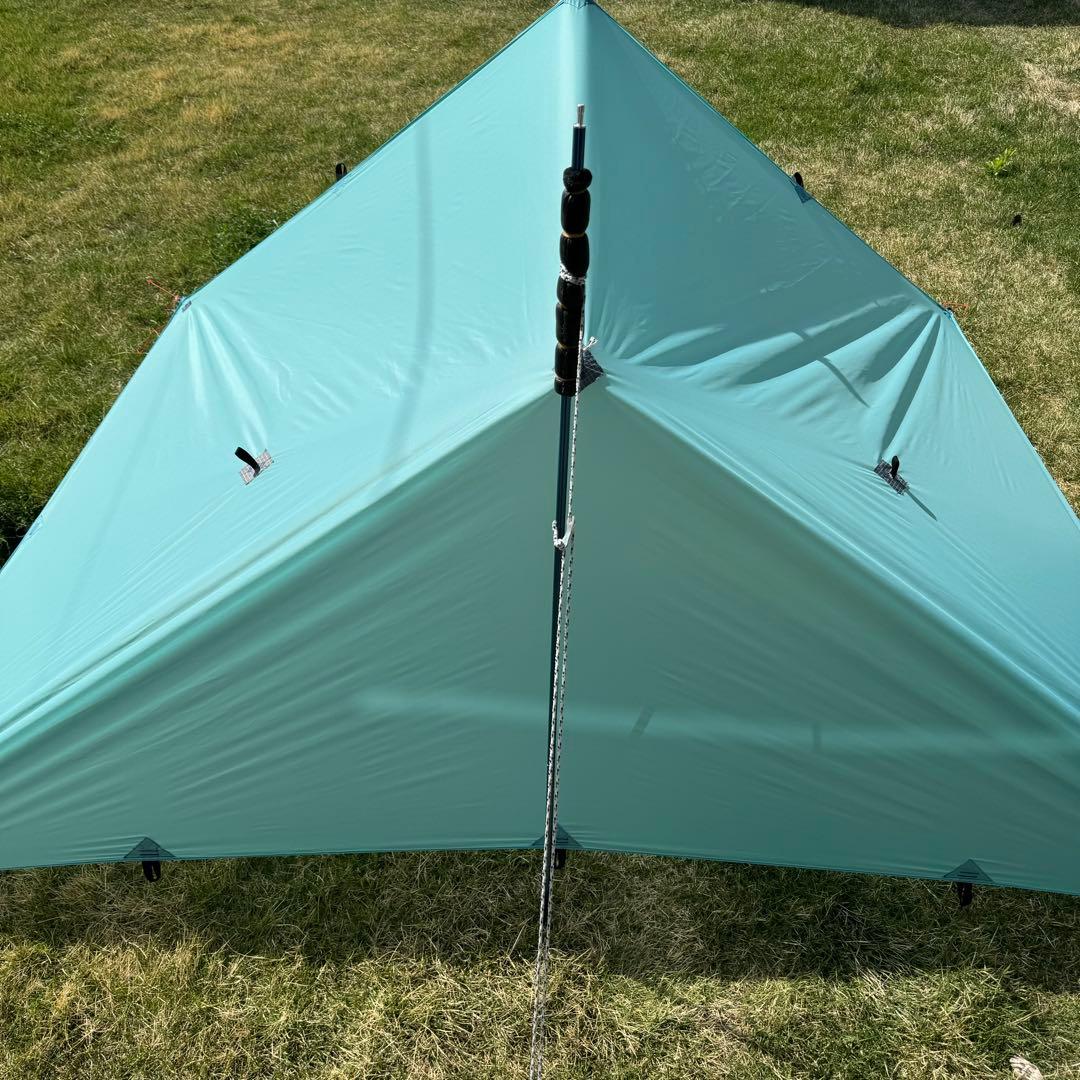 U.L SIM ソロタープ(5×8) 黄緑