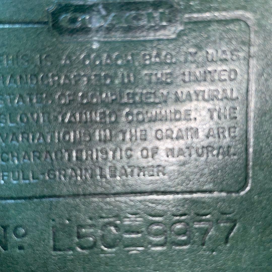 極希少❗️OOLDCOACH 2way バッグ グリーン 9977 アメリカ製 - メルカリ