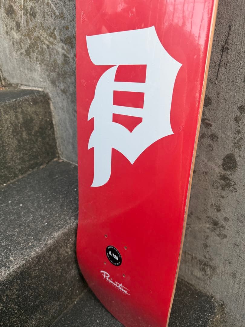 新品PRIMITIVE Skateboard デッキ 8.125inch