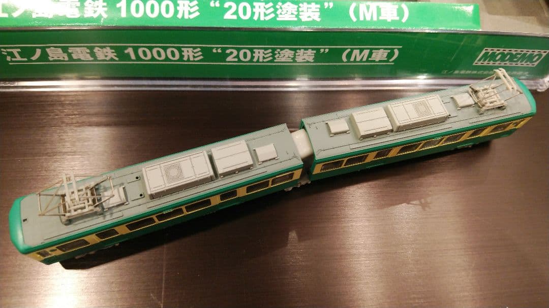 MODEMO 江ノ島電鉄1000形“20形塗装”M車＋1500形“標準塗装”T車 - メルカリ