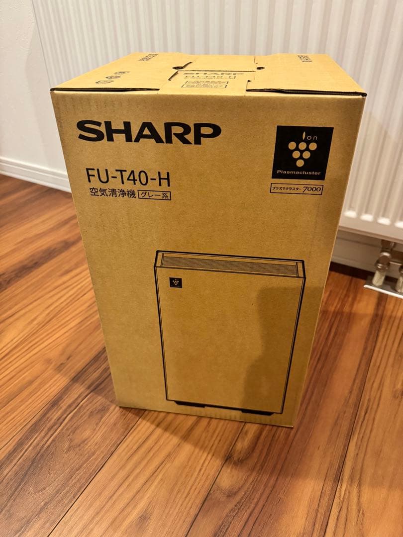 SHARP FU-T40-H 空気清浄機 [新品未使用] FU-T40 | 空気清浄機：シャープ