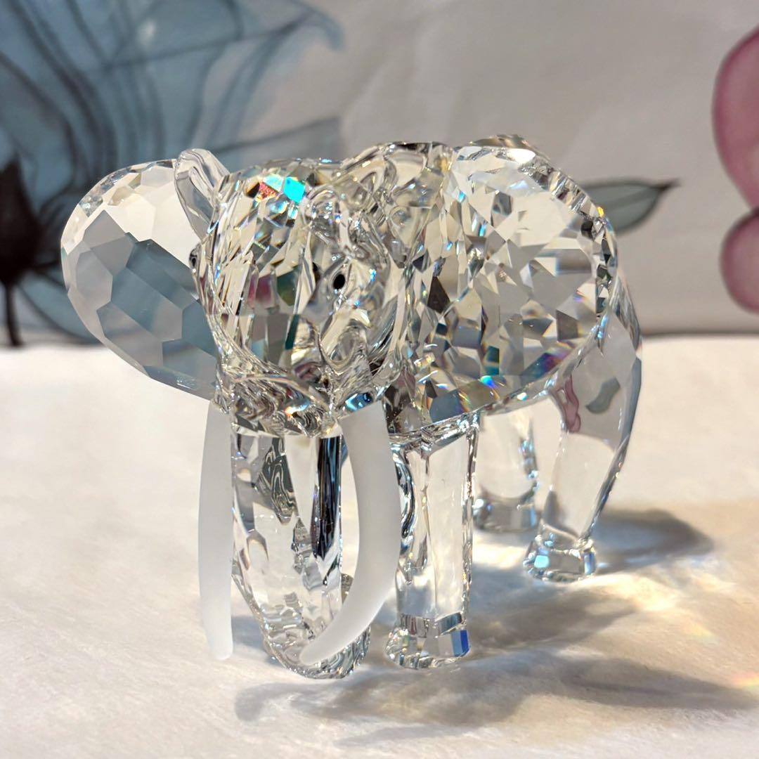 スワロフスキー　象　SCS1993年度限定作品 SWAROVSKI（スワロフスキー） ゾウの赤ちゃん Mandisa Elegance of