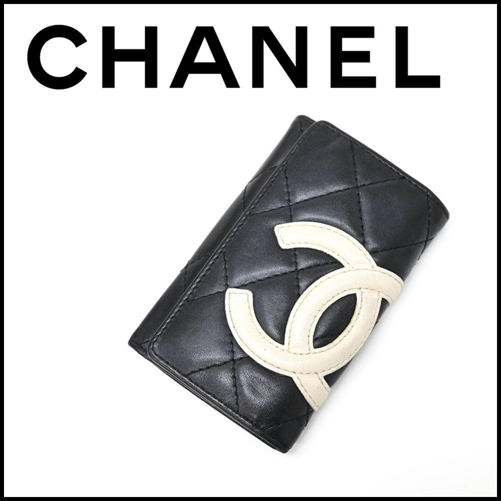 美品✨CHANEL シャネル 6連キーケース カンボンライン