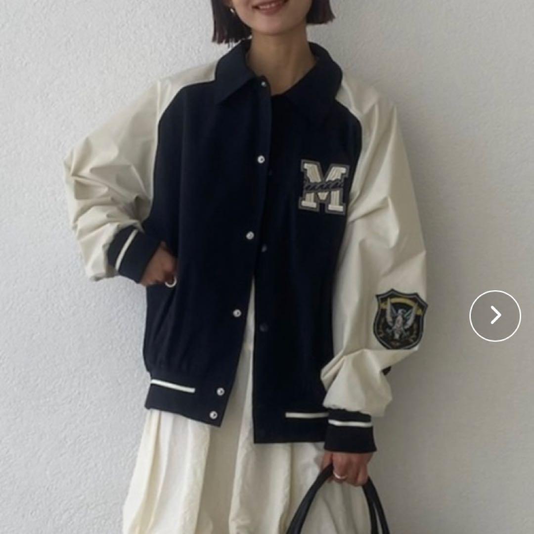 JEANASIS ブロックカラースタジャンstaff⏩Riju #ブロックカラー