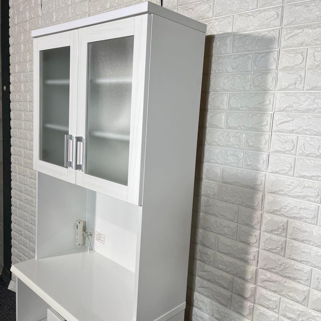 ニトリ キッチンボード DAHLIA ダリア 幅80cm 収納家具 I037 - メルカリ